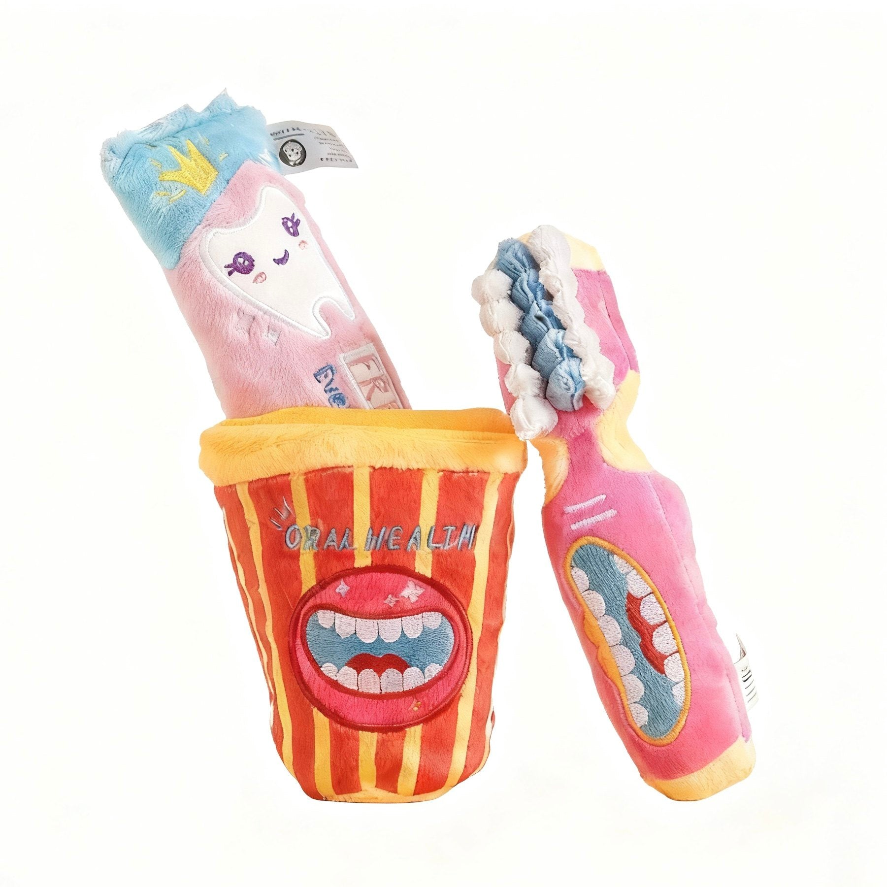 3pcs Durable Squeaky Dog Toy for Small & Medium Dogs