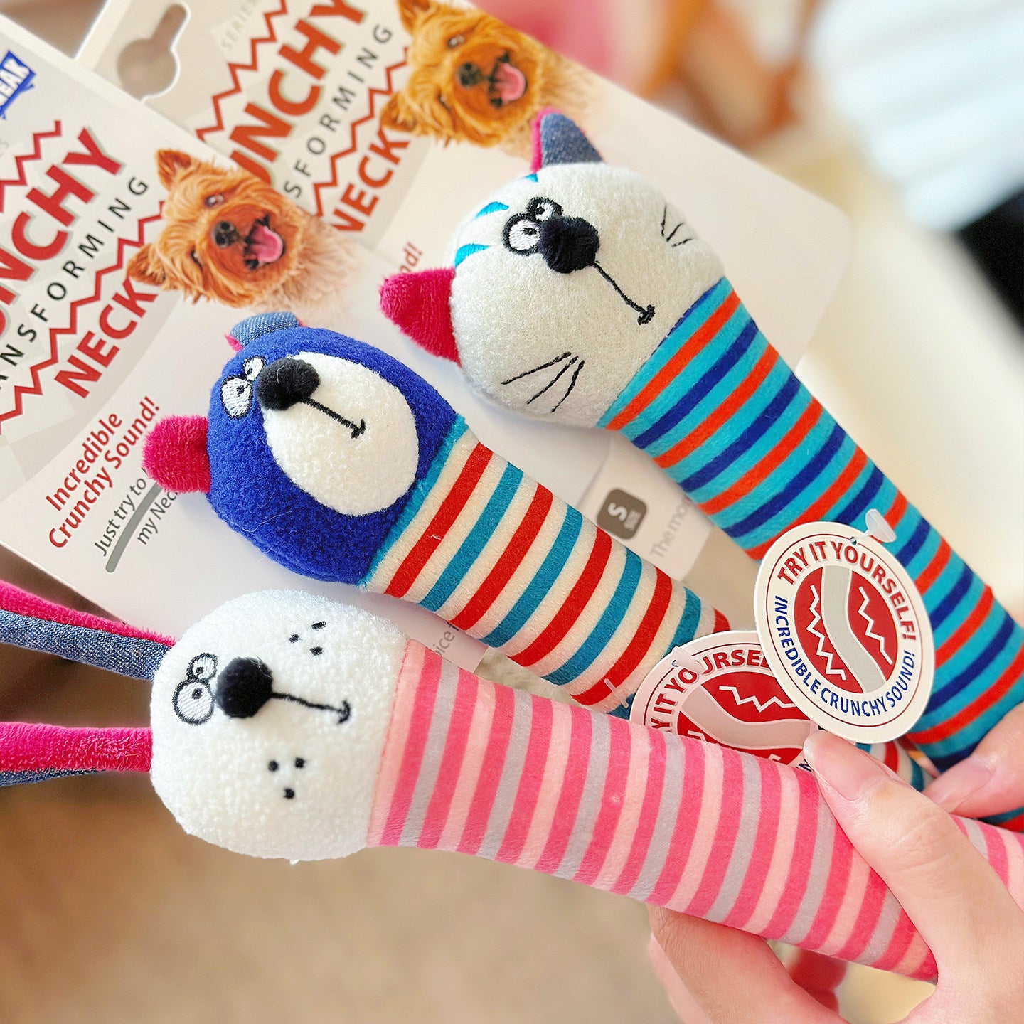 Squeaky Tug Toy for Puppies – Interactive Dog Toy