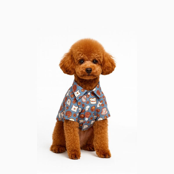 Cotton Dog Shirt – Lightweight Summer & Spring Outfit for Small Dogs,