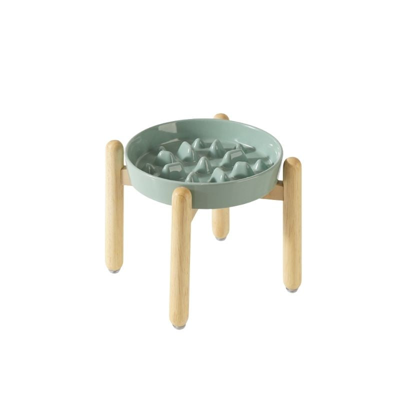 Ceramic Slow Feeder Bowl for All Dog Sizes – Anti-Choking Feeding Bowl