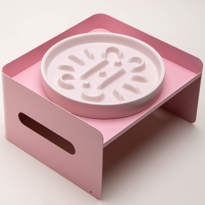 Ceramic Slow Feeder Bowl – Beginner Slow Feeding Bowl for Small & Medium