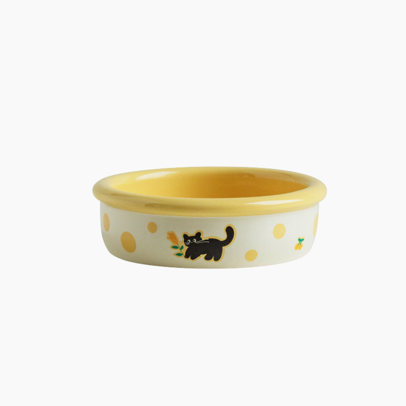 Ceramic Pet Bowl for Cats & Small Dogs – Everyday Feeding Bowl