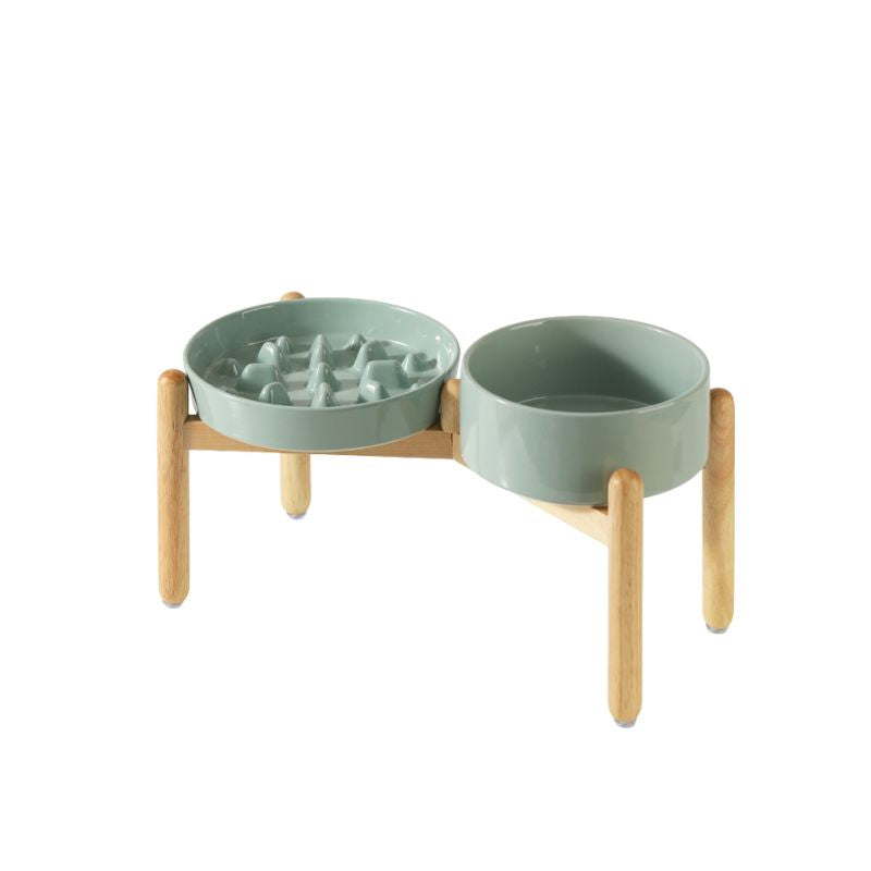 Ceramic Slow Feeder Bowl for All Dog Sizes – Anti-Choking Feeding Bowl