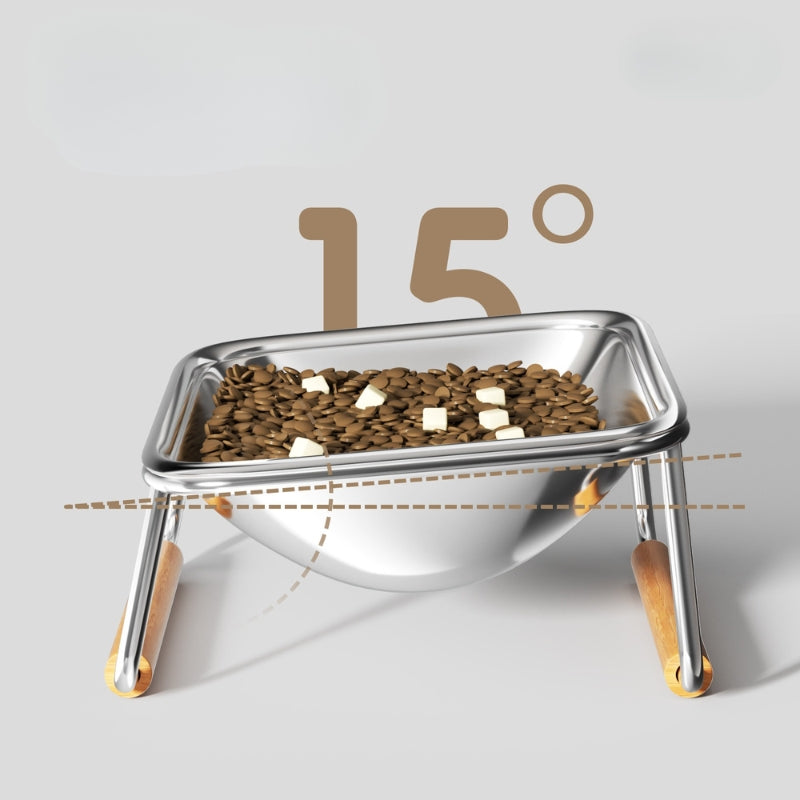 Meteor Texture Ceramic Slow Feeder Bowl – Slow Eating Bowl for Small Dogs & Cats