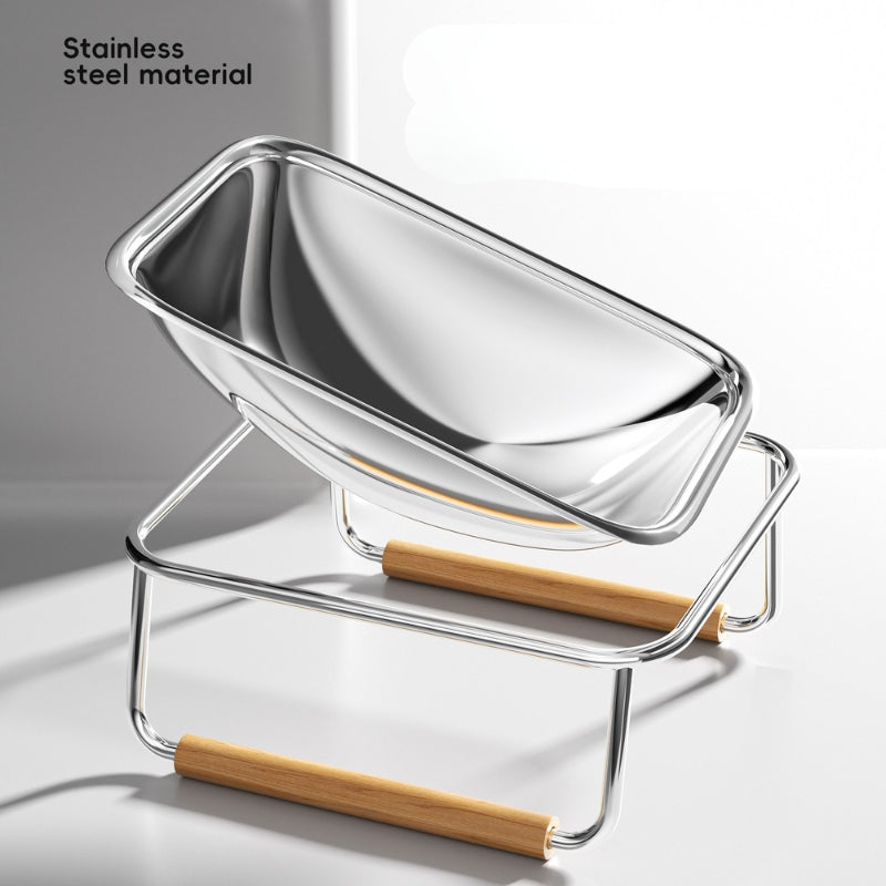 Meteor Texture Ceramic Slow Feeder Bowl – Slow Eating Bowl for Small Dogs & Cats