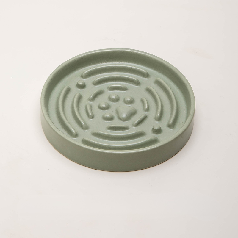Ceramic Slow Feeder Bowl – Beginner Slow Feeding Bowl for Small & Medium