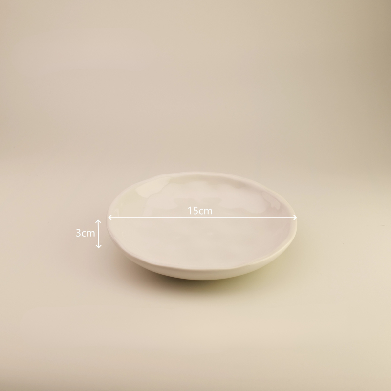 Morandi Color Ceramic Cat Dish – Minimalist Ceramic Pet Plate for Cats