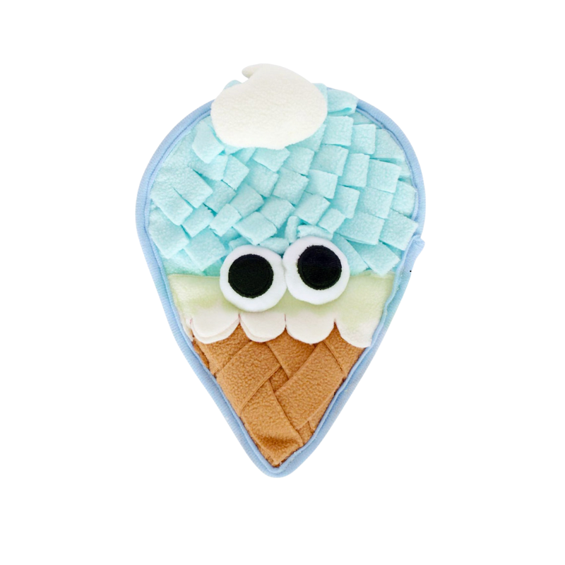 Pet Snuffle Mat – Food-Shaped Design, Fleece Material, Suitable for Cats & Dogs