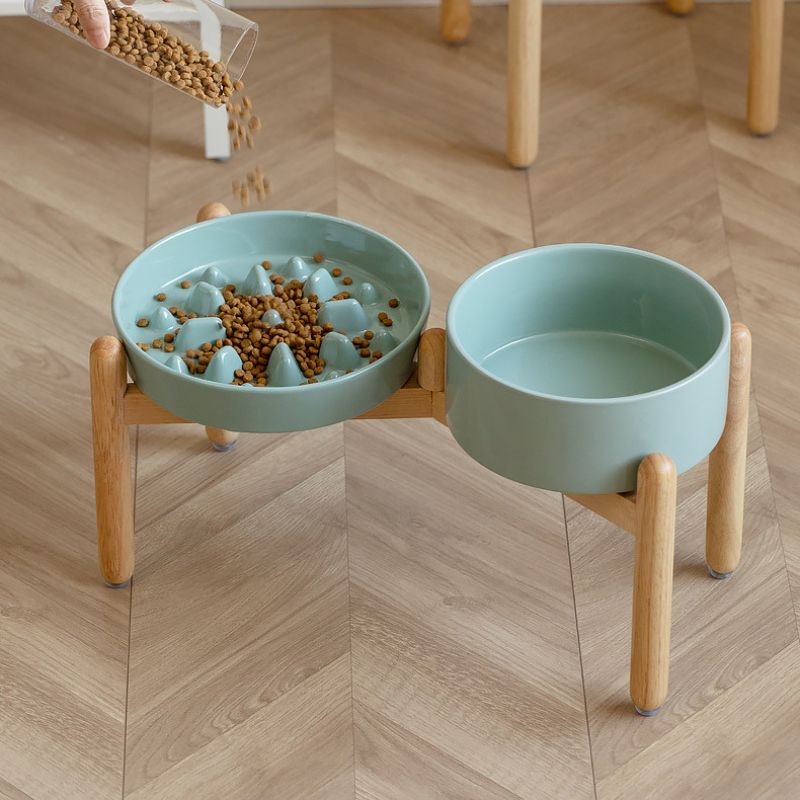 Ceramic Slow Feeder Bowl for All Dog Sizes – Anti-Choking Feeding Bowl