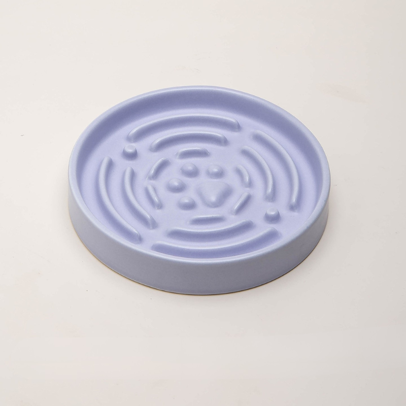 Ceramic Slow Feeder Bowl – Beginner Slow Feeding Bowl for Small & Medium
