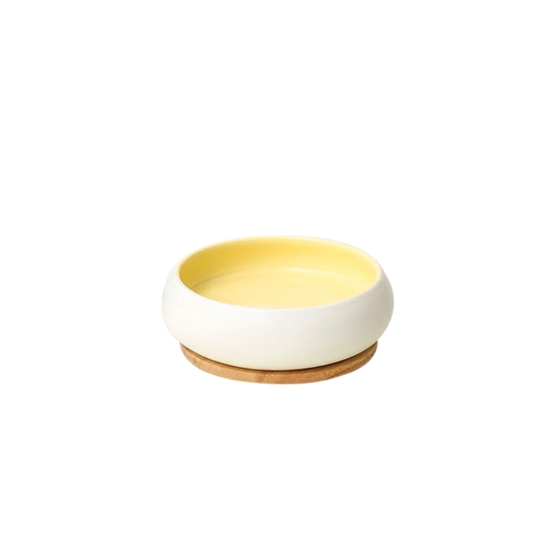 Ceramic– Wide Mouth Water & Food Bowl for Cats and Small Dogs