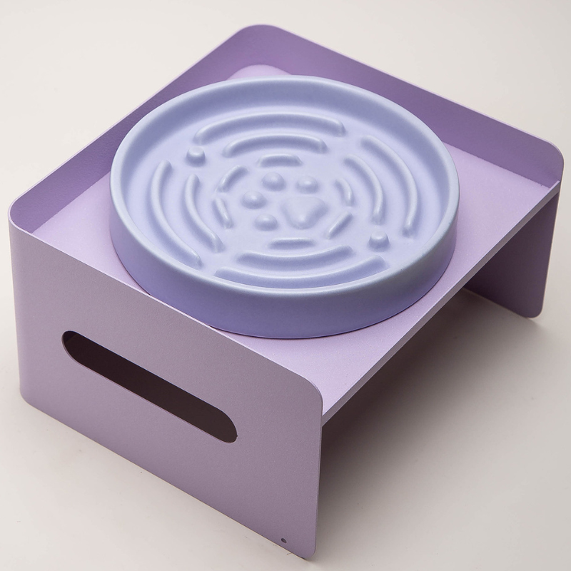 Ceramic Slow Feeder Bowl – Beginner Slow Feeding Bowl for Small & Medium