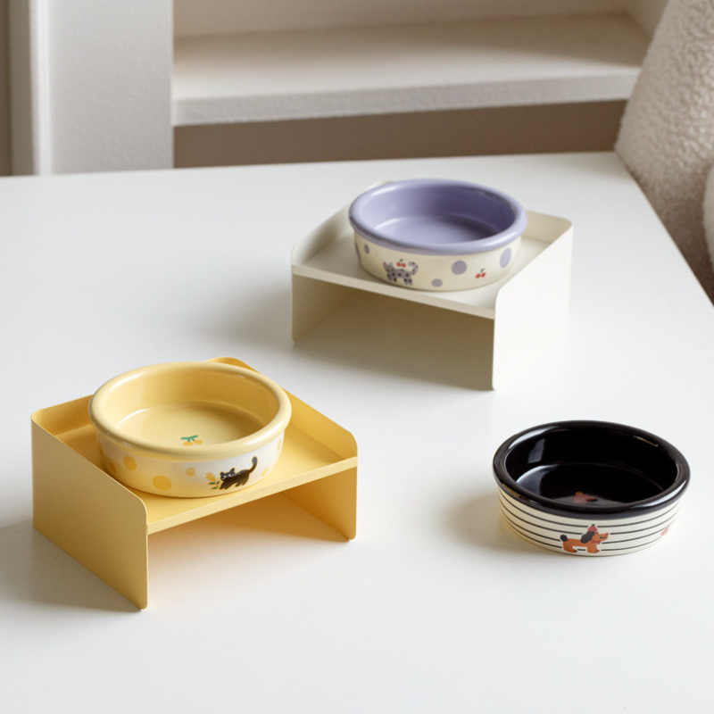 Ceramic Pet Bowl for Cats & Small Dogs – Everyday Feeding Bowl