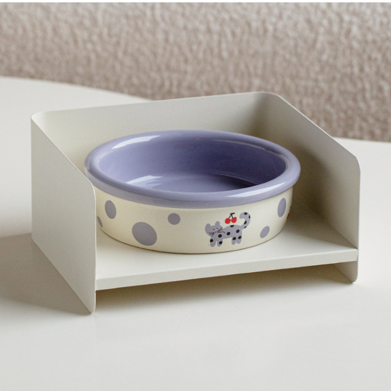 Ceramic Pet Bowl for Cats & Small Dogs – Everyday Feeding Bowl