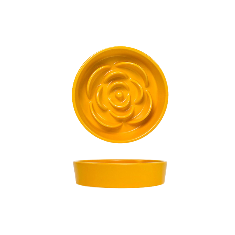 Ceramic Slow Feeder Bowl for Medium & Large Dogs – Anti-Choking Pet Feeding Bowl
