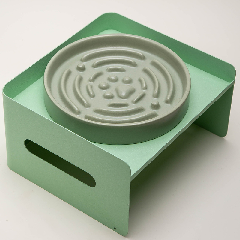 Ceramic Slow Feeder Bowl – Beginner Slow Feeding Bowl for Small & Medium