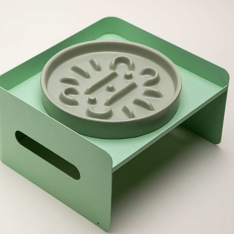 Ceramic Slow Feeder Bowl – Beginner Slow Feeding Bowl for Small & Medium
