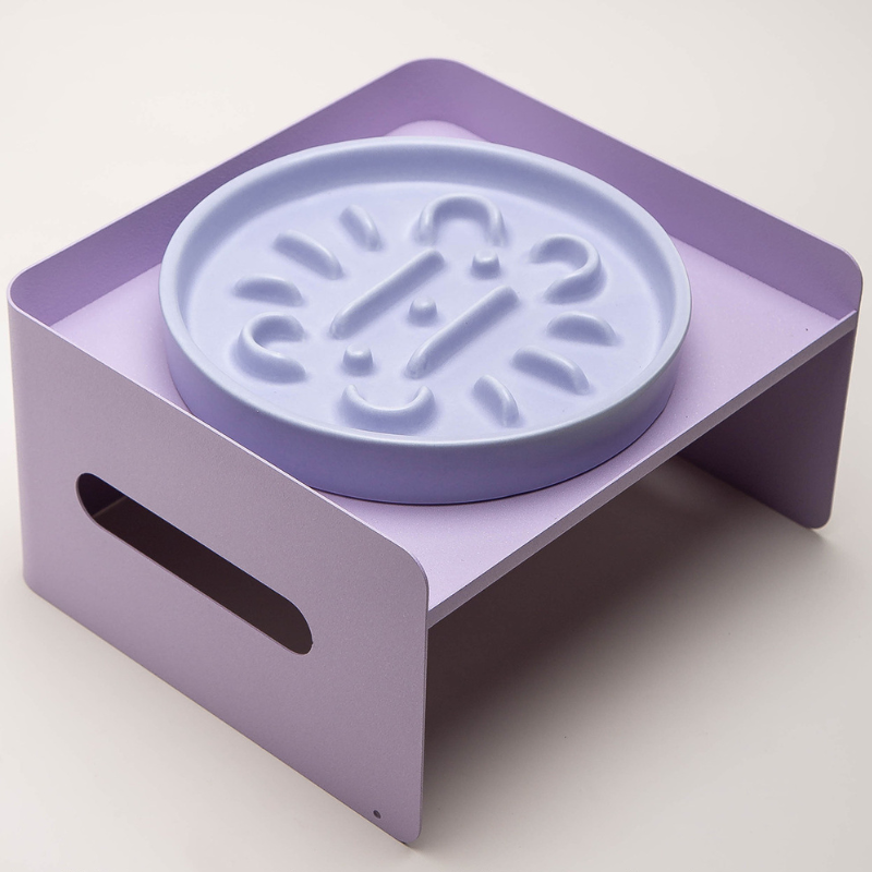 Ceramic Slow Feeder Bowl – Beginner Slow Feeding Bowl for Small & Medium