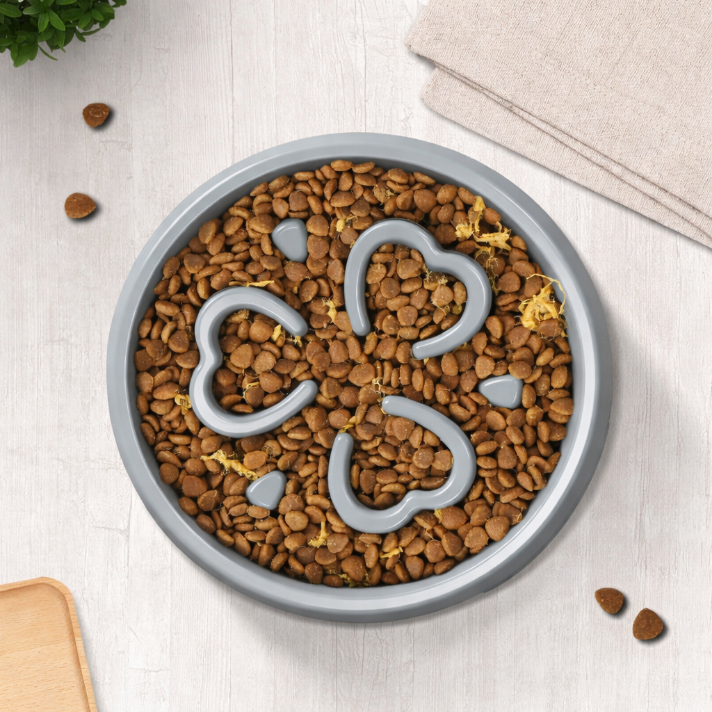 Dog Slow Feeder Bowl – Anti-Choking Slow Feeding & Enrichment Bowl for Medium & Large Dogs