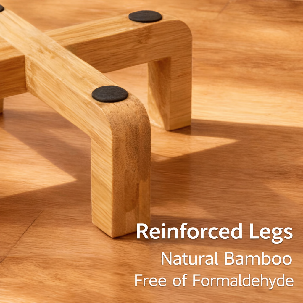 Ceramic Slow Feeder Dog Bowl – Wide Opening Elevated Bowl for Large & Medium Dogs