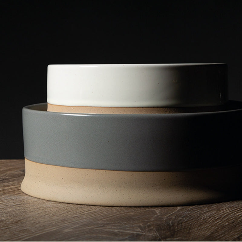 Anti-Tip Ceramic Pet Bowl – Food & Water Bowl for Cats and Small to Large Dogs