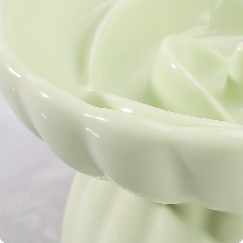 Elevated Ceramic Slow Feeder Cat Bowl – Anti-Choking, Anti-Acne, Anti-Tip Feeding Bowl