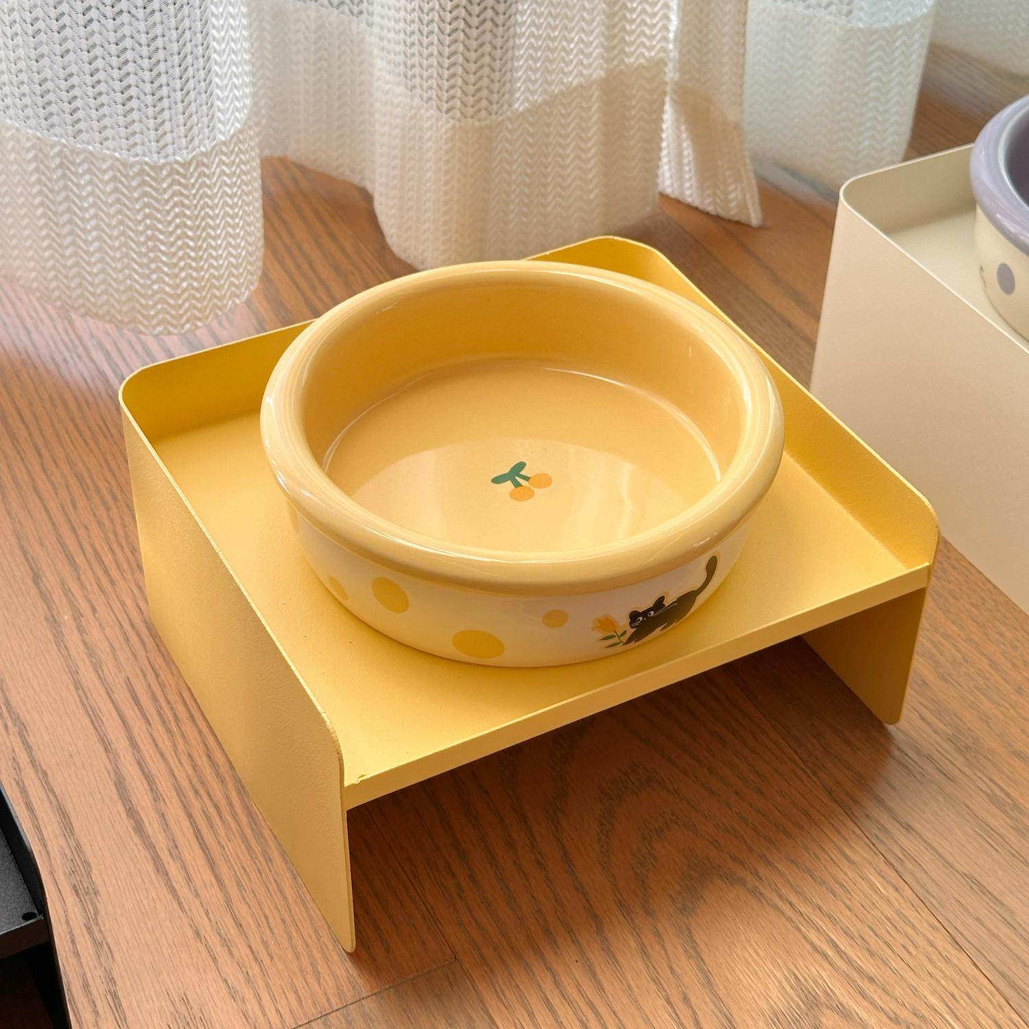 Ceramic Pet Bowl for Cats & Small Dogs – Everyday Feeding Bowl