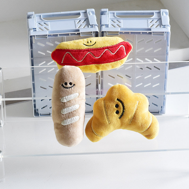 Plush Squeaky Dog Toy – Interactive Soft Toy for Dogs