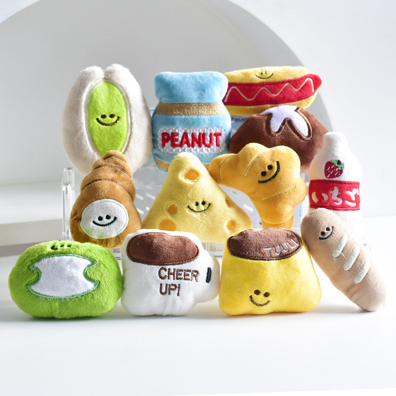 Plush Squeaky Dog Toy – Interactive Soft Toy for Dogs