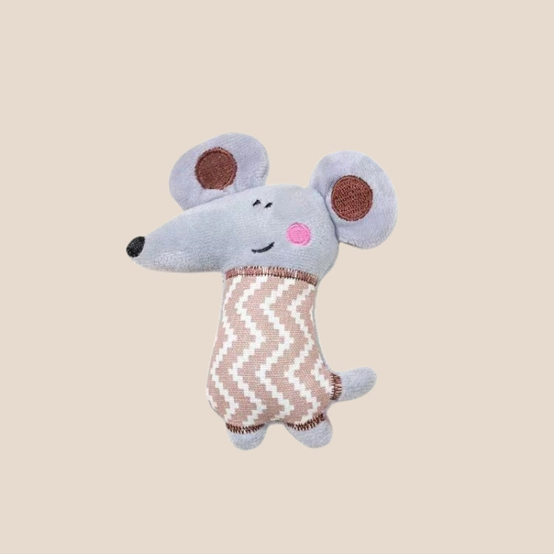 Plush Cat Toy with Cat Grass & Catnip – Self-Entertainment Cat Pillow