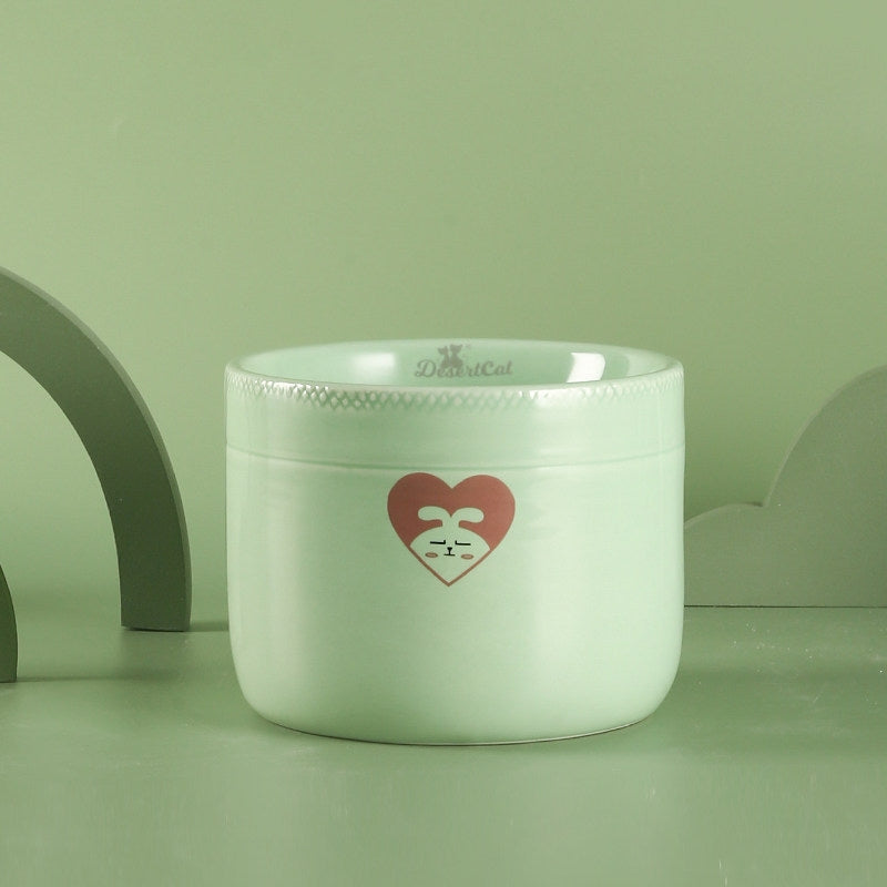 Ceramic Automatic Cat Water Fountain – Circulating Flow Pet Drinking Fountain