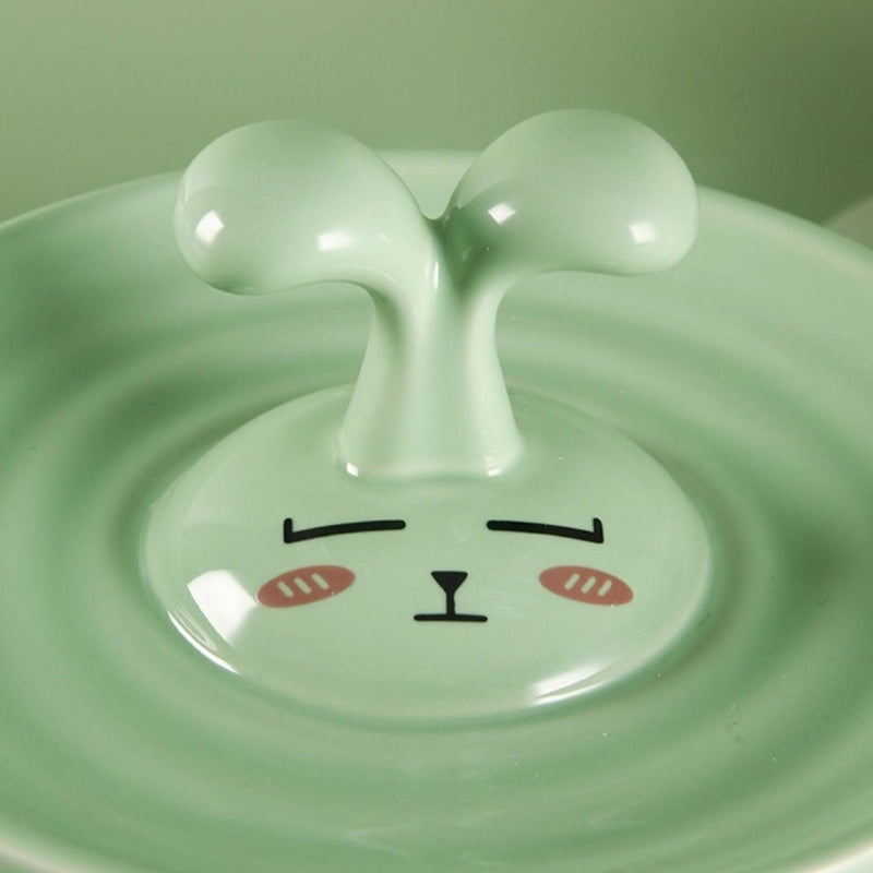Ceramic Automatic Cat Water Fountain – Circulating Flow Pet Drinking Fountain