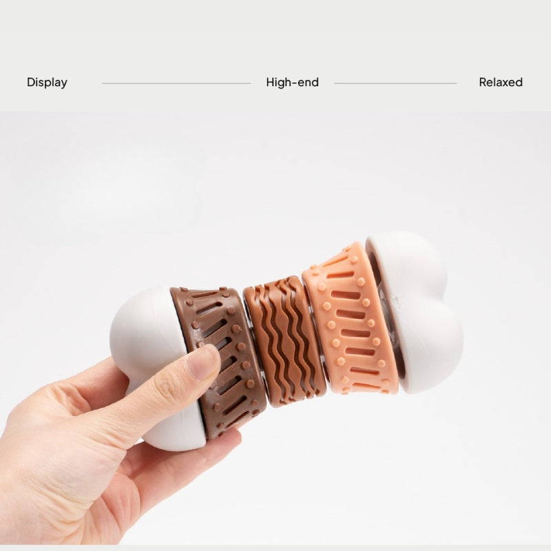 Interactive Dog Treat Dispensing Toy – Snuffle, Chew & Enrichment Puzzle Toy