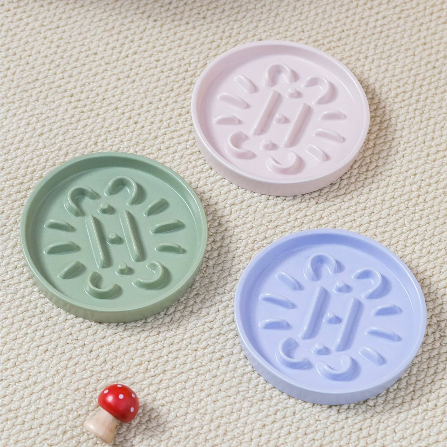 Ceramic Slow Feeder Bowl – Beginner Slow Feeding Bowl for Small & Medium