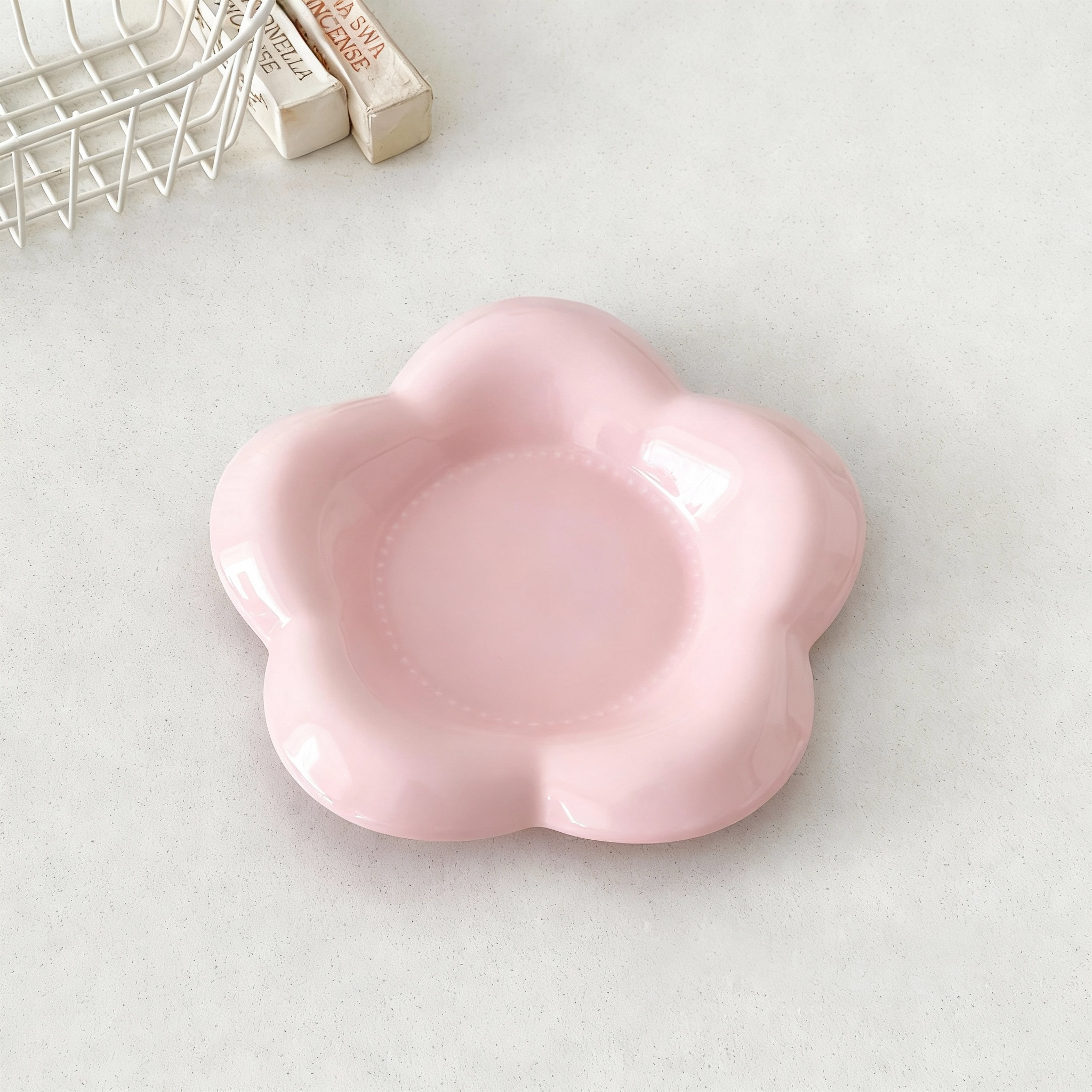 6 Inch Ceramic Pet Plate – Pet Feeding Dish