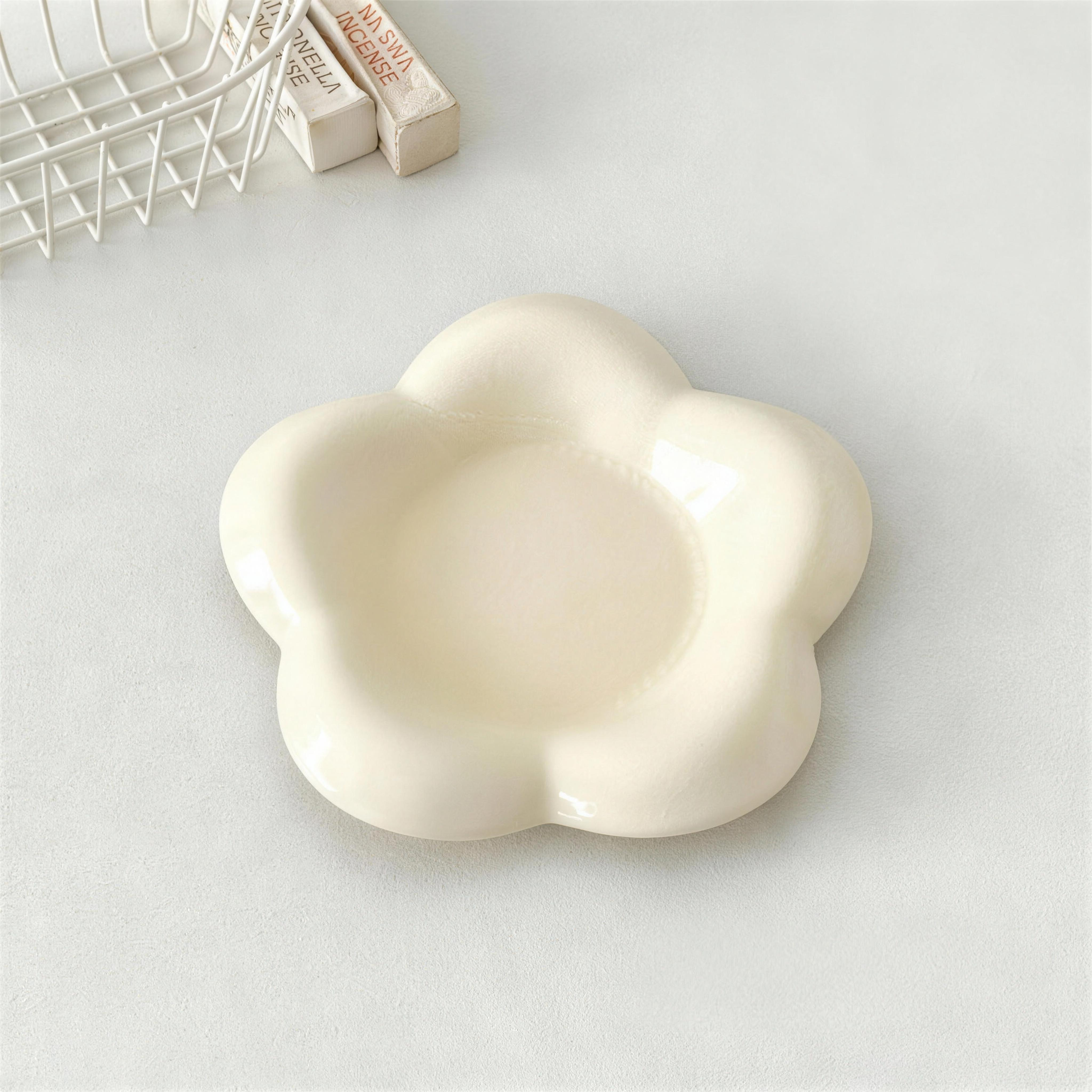 6 Inch Ceramic Pet Plate – Pet Feeding Dish