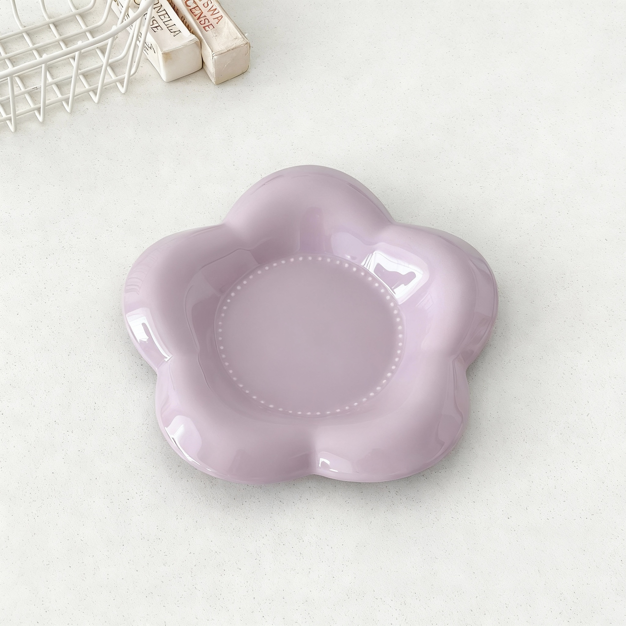 6 Inch Ceramic Pet Plate – Pet Feeding Dish