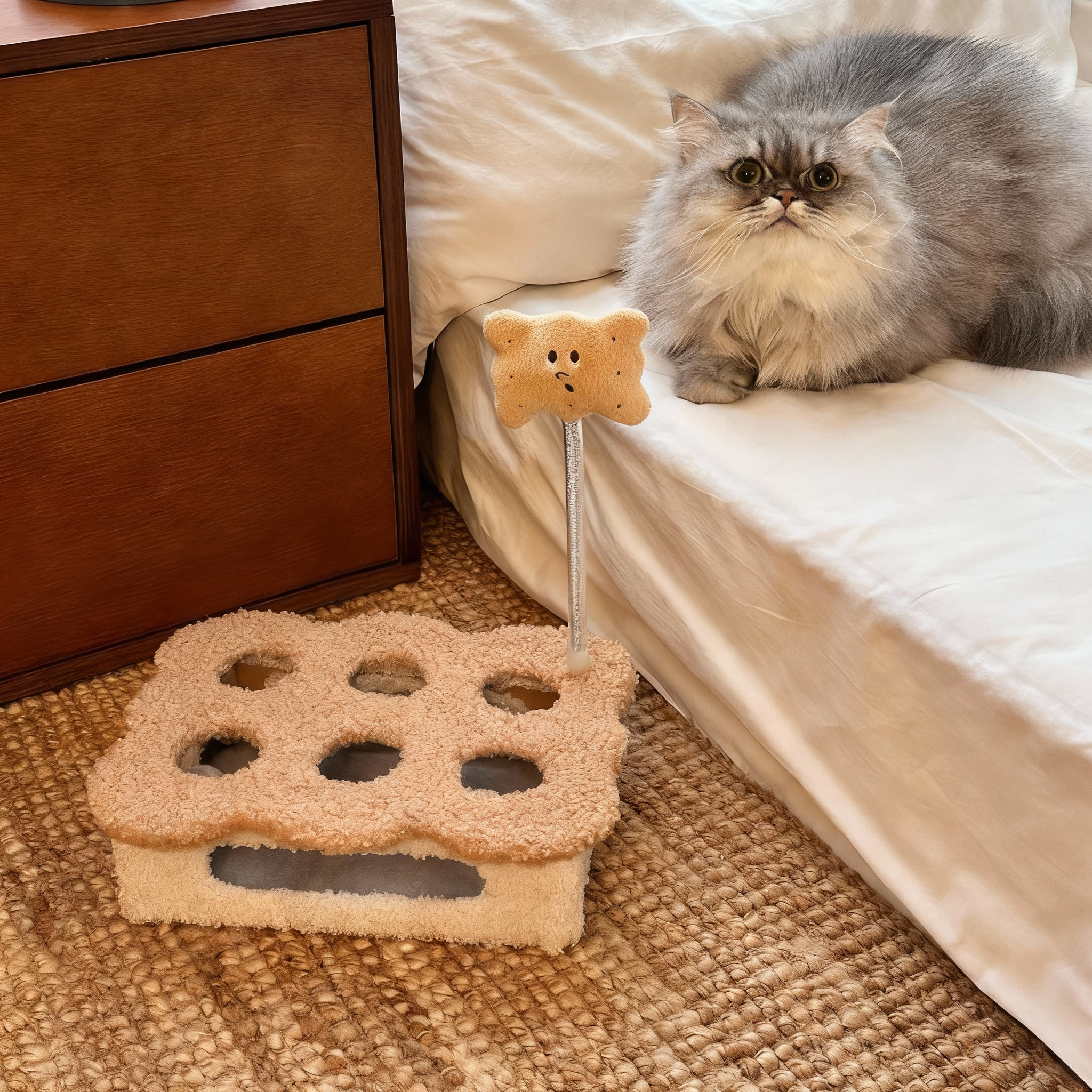 Cat Burrowing Toy – Interactive Hole Play Toy for Cats