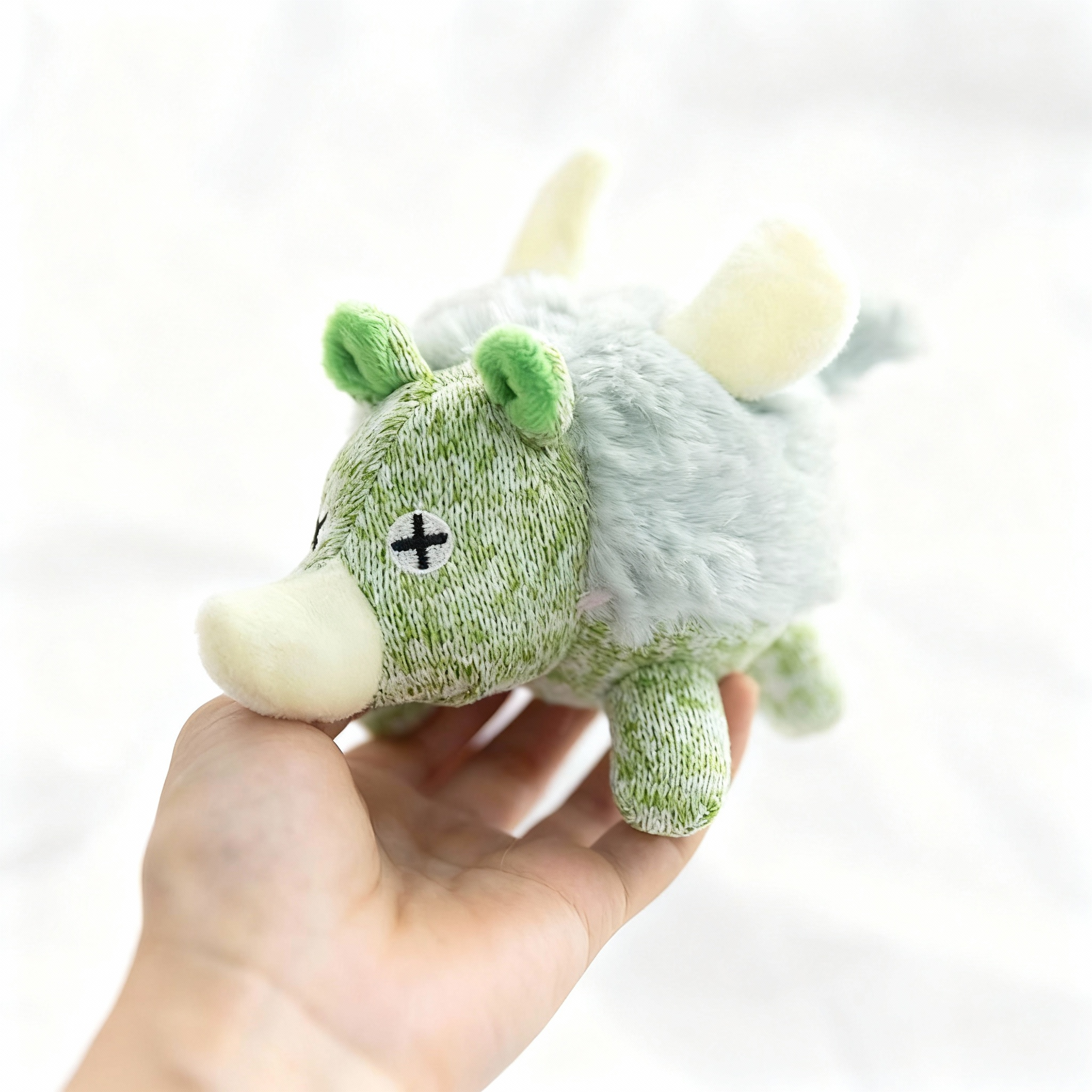 Knitted Squeaky Dog Toy – Chewing Toy for Puppies & Small Dogs