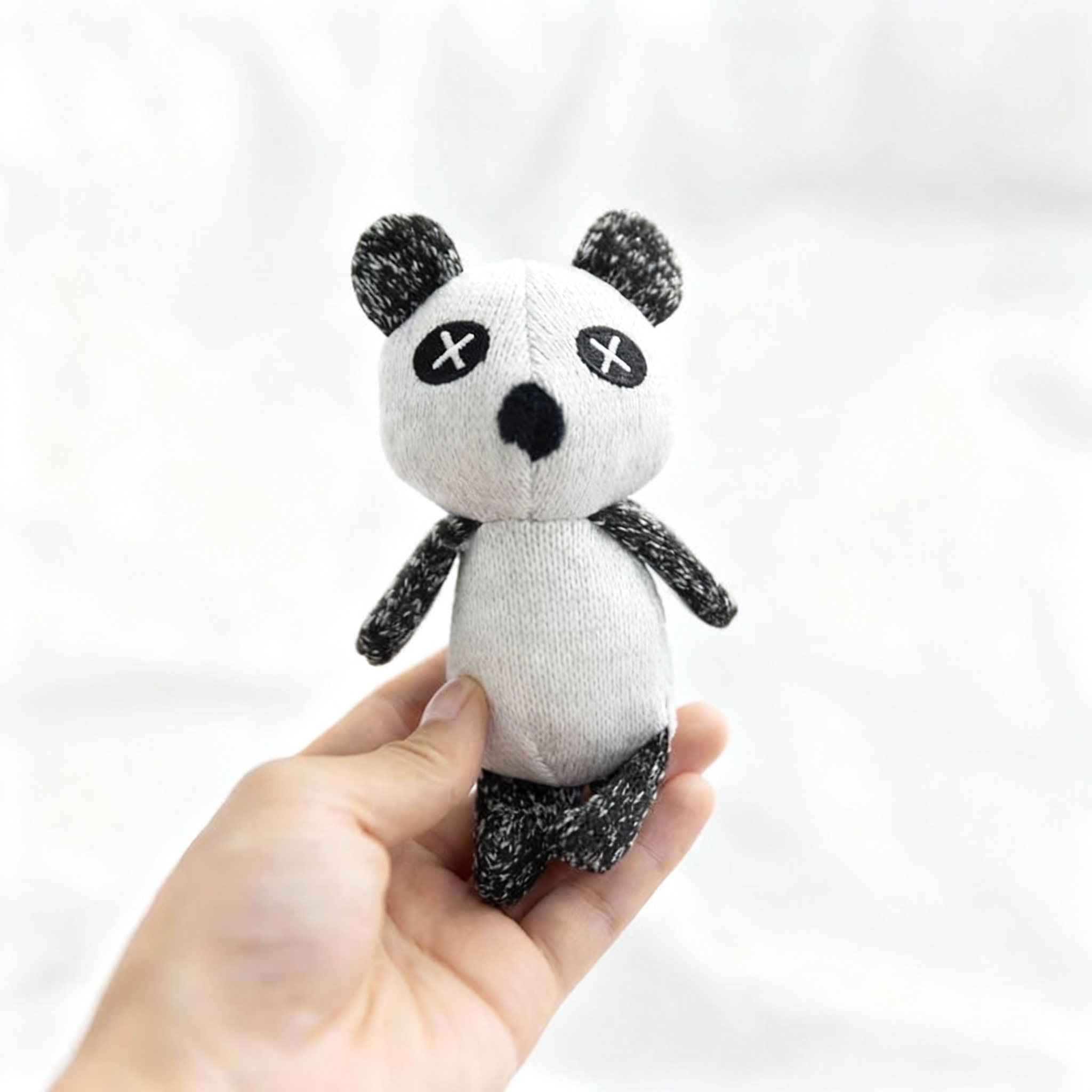 Knitted Squeaky Dog Toy – Chewing Toy for Puppies & Small Dogs