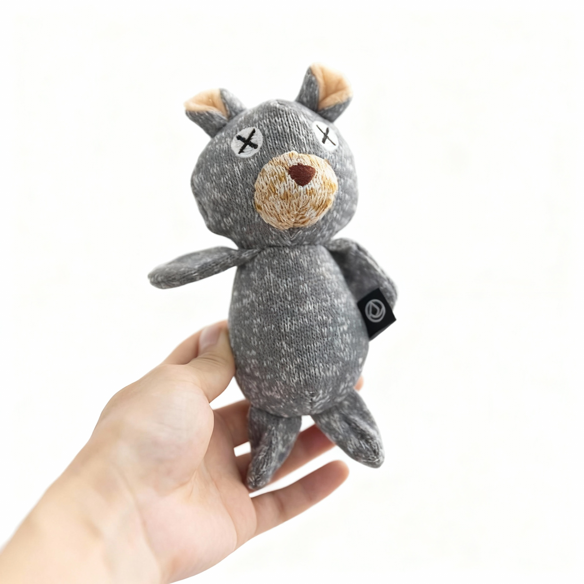 Knitted Squeaky Dog Toy – Chewing Toy for Puppies & Small Dogs