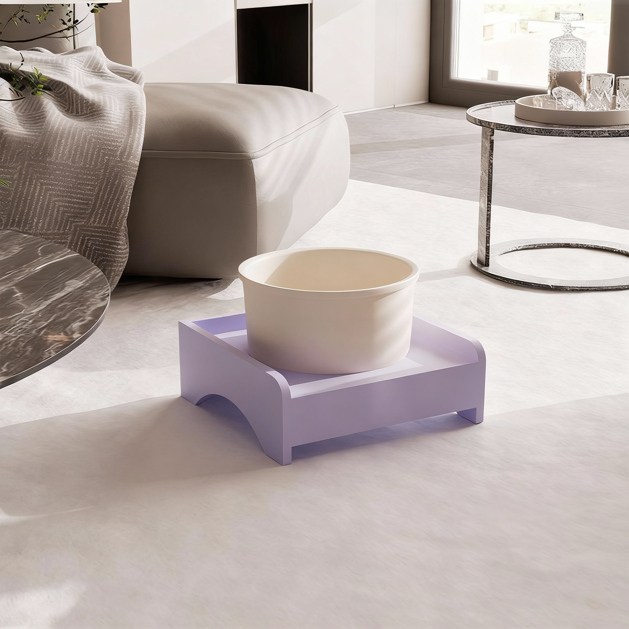 Large Ceramic Dog Bowl – Extra Large Capacity Pet Food & Water Bowl for Dogs